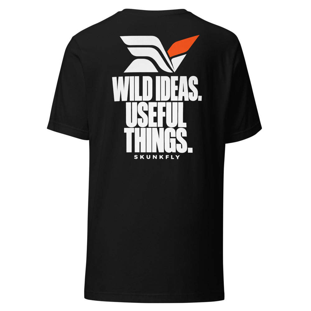 Skunkfly useful things tee mockup